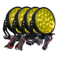 W – Light Phoenix W9 DARK RAD4 – Yellow – produktbild framifrån | W-Light