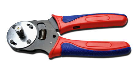 Luxtar Deutsch 4 – Way Crimping Tool for Size 12 – produktbild framifrån | LUXTAR