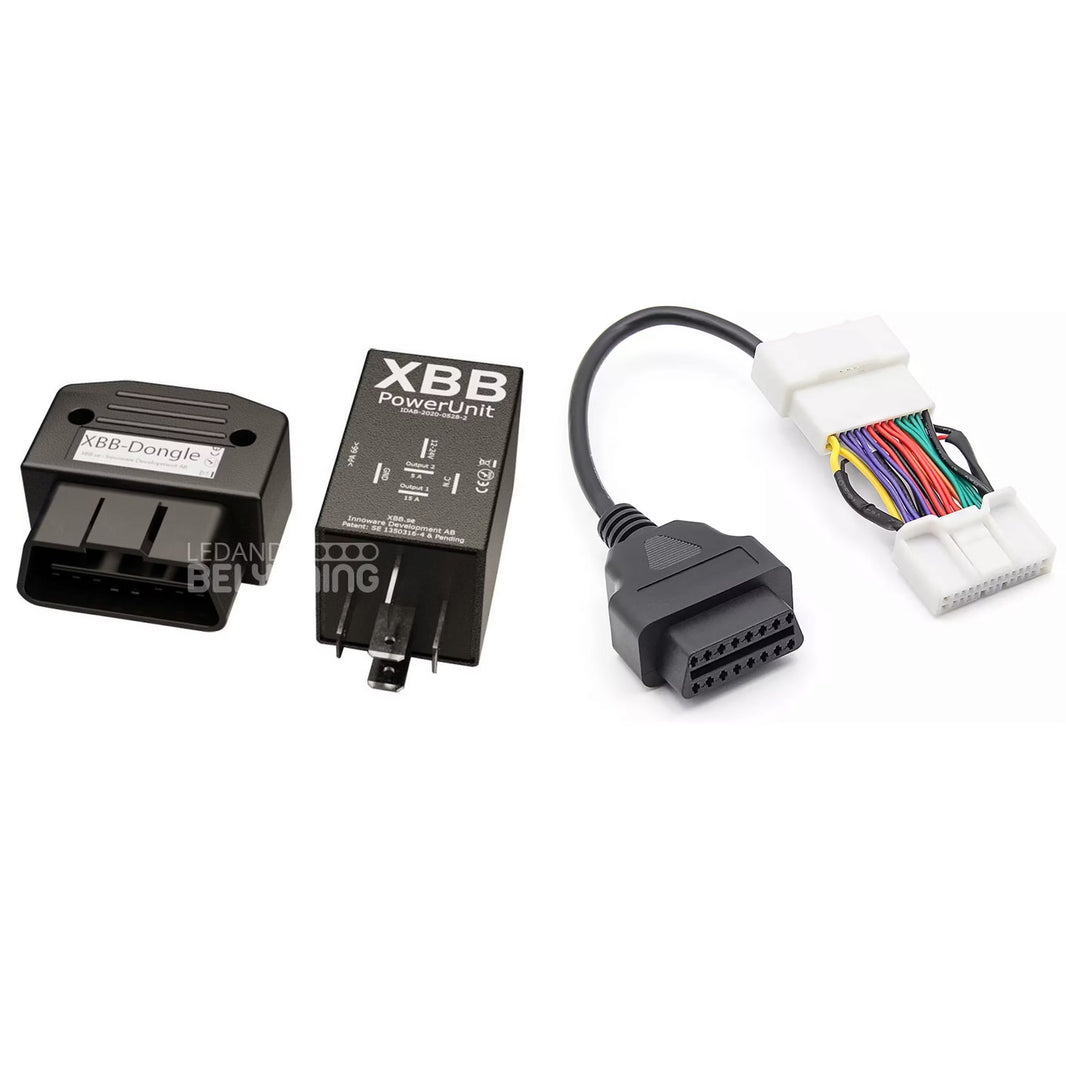 XBB Dongle & PowerUnit – Komplett kit för Tesla Model 3/Y (2019+)