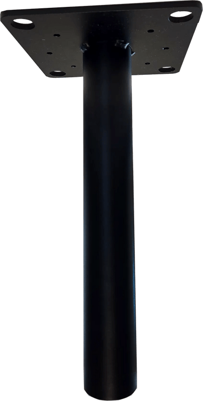 bild som visar användning av Adapter 60 mm rör till bottenplatta 200x200 160 c/c – S-Line
