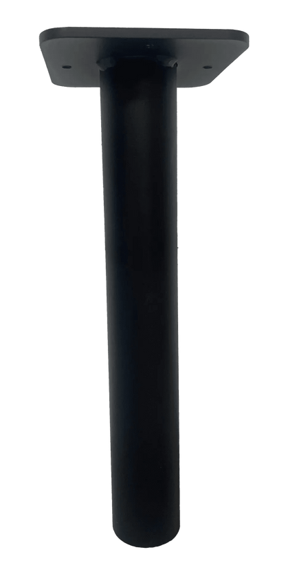 sidovy som visar profil och design av Adapterfäste 60 mm rör BaseMount 140x140 till laddbox – S-Line – S-Line