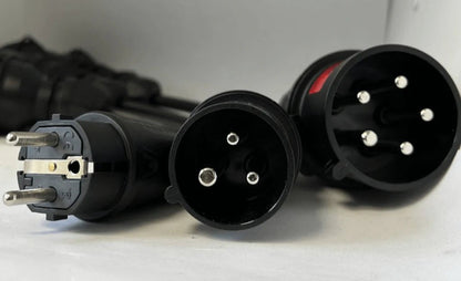 Adapterset Mode 2 CEE 16A 3-fas till Schuko/CEE 32A - Carlevel AB - Fordon och delar > Fordonstillbehör