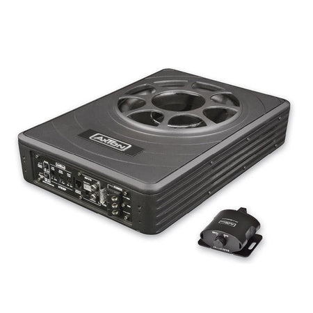 Aktiv baslåda 8" 150 W Axton – Ultrakompakt under säte - Carlevel AB - Fordon och delar > Fordonstillbehör