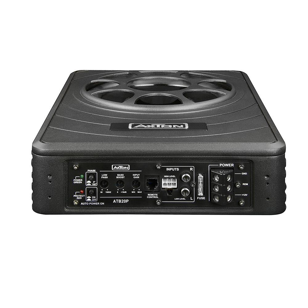 Aktiv baslåda 8" 150 W Axton – Ultrakompakt under säte - Carlevel AB - Fordon och delar > Fordonstillbehör