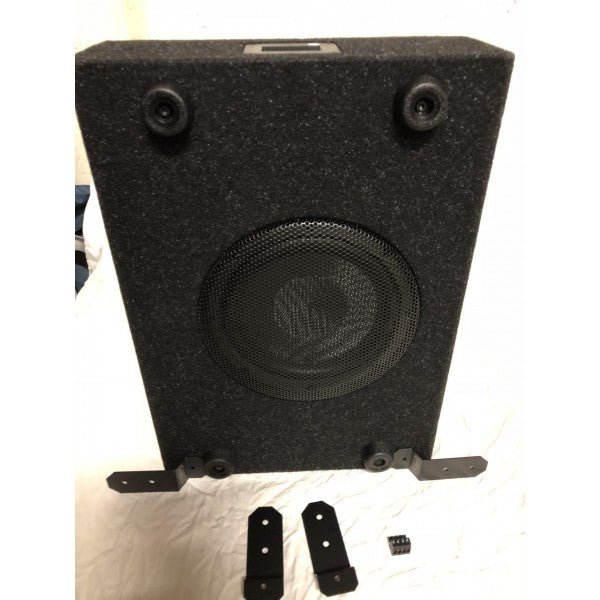 Baslåda 8" ATB120 aktiv/passiv bassreflex Axton – 200W RMS / 300W Max – 2x2 Ohm – närbild detaljer | Axton