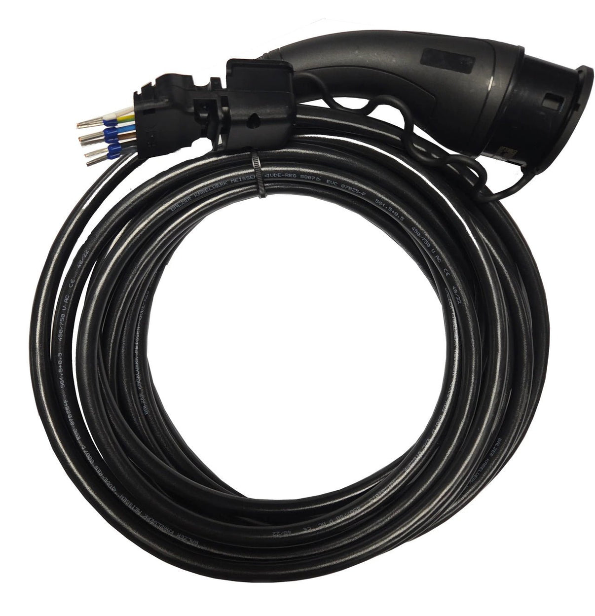 Amina Laddkabel Typ 2 20A 14 kW – 9 m - Carlevel - Laddkablar för laddstolpe/laddbox (Mode 3)