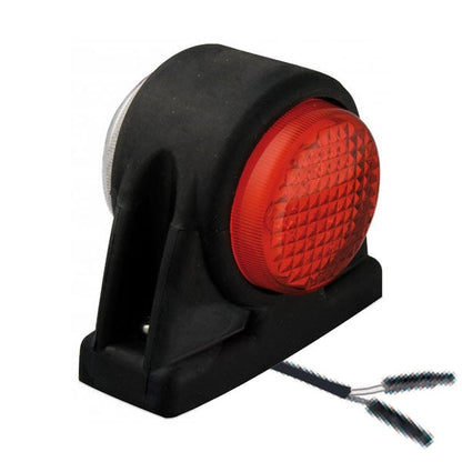 Armlampa LED Röd/Vit 2PIN (Kort) - Carlevel AB - Fordon och delar > Fordonsdelar > Belysning