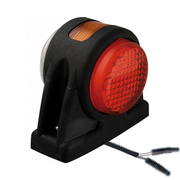 Armlampa LED Röd/Vit/Gul 2PIN (Kort) - Carlevel AB - Fordon och delar > Fordonsdelar > Belysning