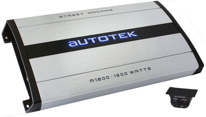 Autotek monoblock bassteg 1600 W 2 Ohm – Filterfunktioner - Carlevel AB - Fordon och delar > Fordonstillbehör