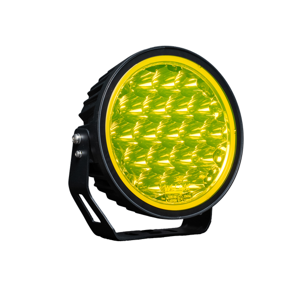 produktbild framifrån visande W9 Phoenix XTREME LED Extraljus – Yellow – PHOENIX