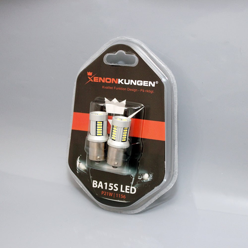BA15S – 1156 30SMD 12 – 24V Gul/Amber - Carlevel AB - Fordon och delar > Fordonstillbehör