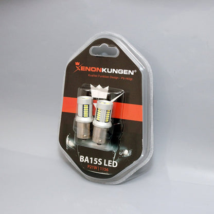 BA15S – 1156 30SMD 12 – 24V Gul/Amber - Carlevel AB - Fordon och delar > Fordonstillbehör