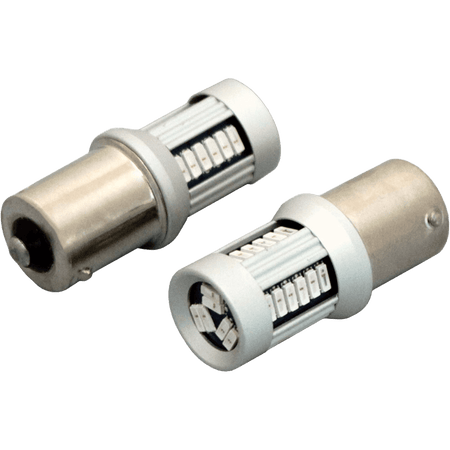 BA15S – 1156 30SMD 12 – 24V Gul/Amber - Carlevel AB - Fordon och delar > Fordonstillbehör
