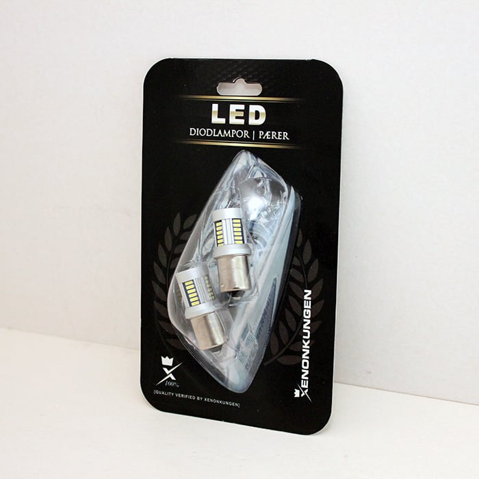 BA15S – 1156 30SMD 12 – 24V Röd - Carlevel AB - Fordon och delar > Fordonstillbehör