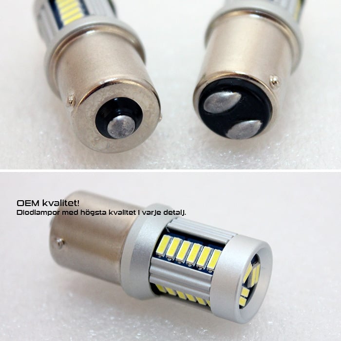BA15S – 1156 30SMD 12 – 24V Vit - Carlevel AB - Fordon och delar > Fordonstillbehör