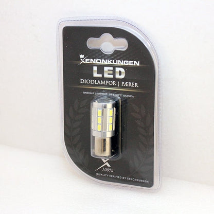 BA15S – 1156 Canbus LED 21SMD Vit - Carlevel AB - Fordon och delar > Fordonsdelar > Belysning