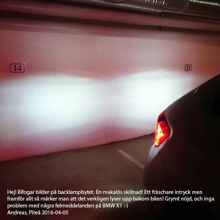 BA15S – 1156 LED Backlampa 10W - Carlevel AB - Fordon och delar > Fordonsdelar > Belysning