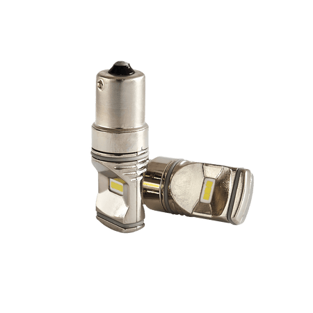BA15S – 1156 LED Chrome Backlampor - Carlevel AB - Fordon och delar > Fordonsdelar > Belysning