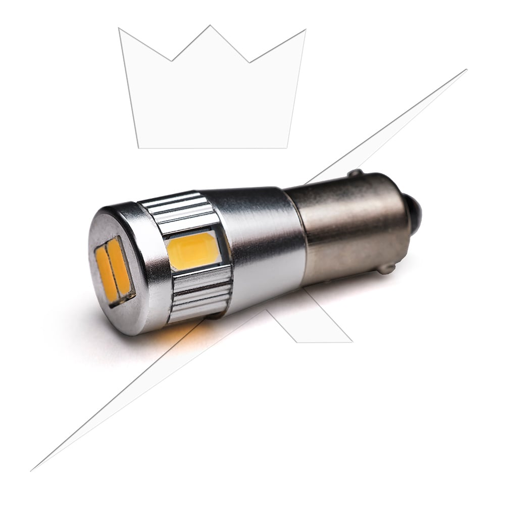 BA9S – T4W Led 6smd – 9 – 14v - Carlevel AB - Fordon och delar > Fordonsdelar > Belysning