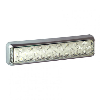 Backlampa 200mm Vit – Chrome - Carlevel AB - Fordon och delar > Fordonsdelar > Belysning