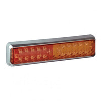 Baklampa 200mm Kombo – Svart - Carlevel AB - Fordon och delar > Fordonsdelar > Belysning > Bakljus