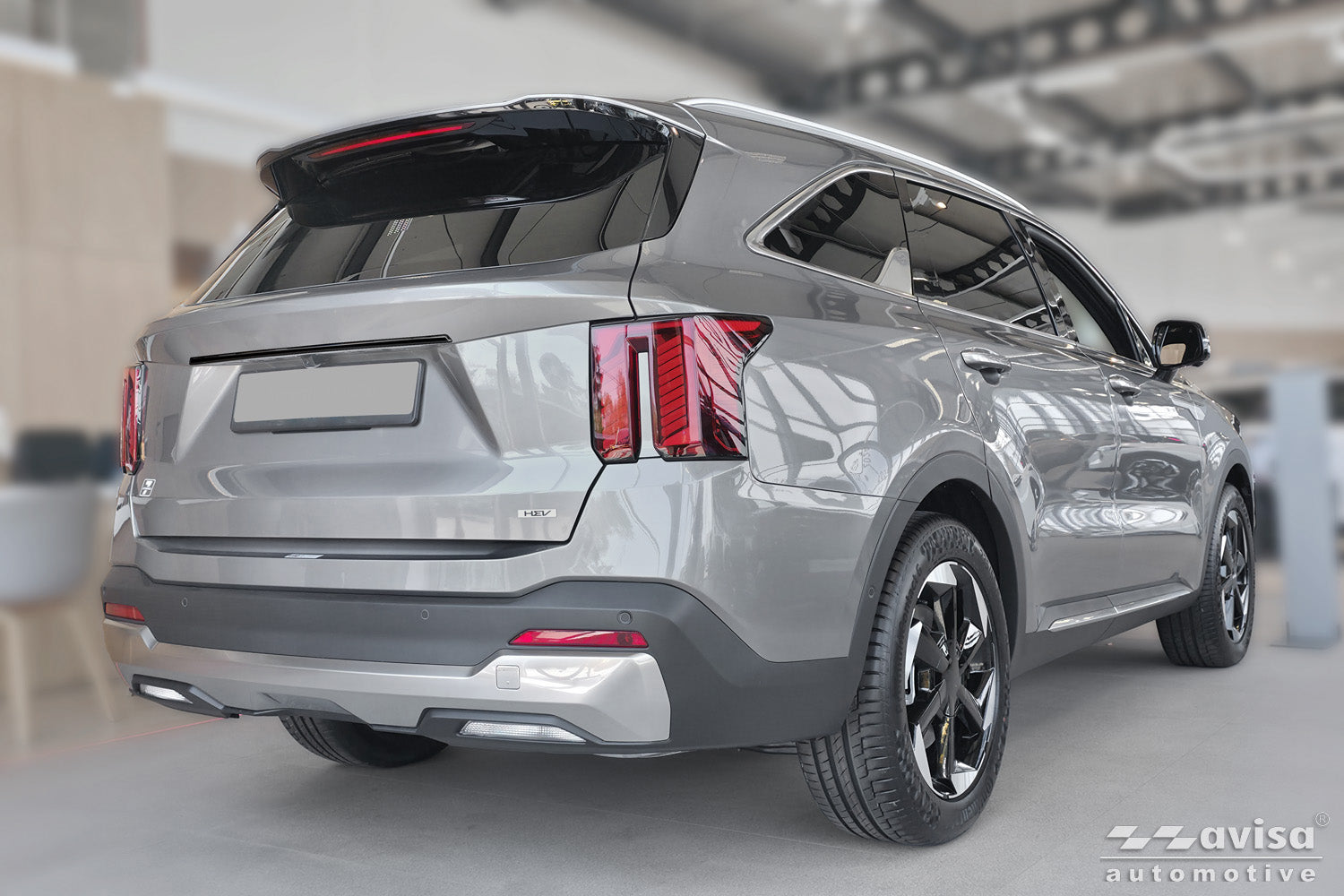 Bakluckelist Kia Sorento IV facelift 2020+ – Spegelblank svart (2/51233) | AVISA – bild 6