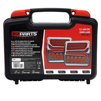 Baklykta – 12–24V DC – 105 × 105 × 70 mm - Carlevel AB - Fordon och delar > Fordonstillbehör