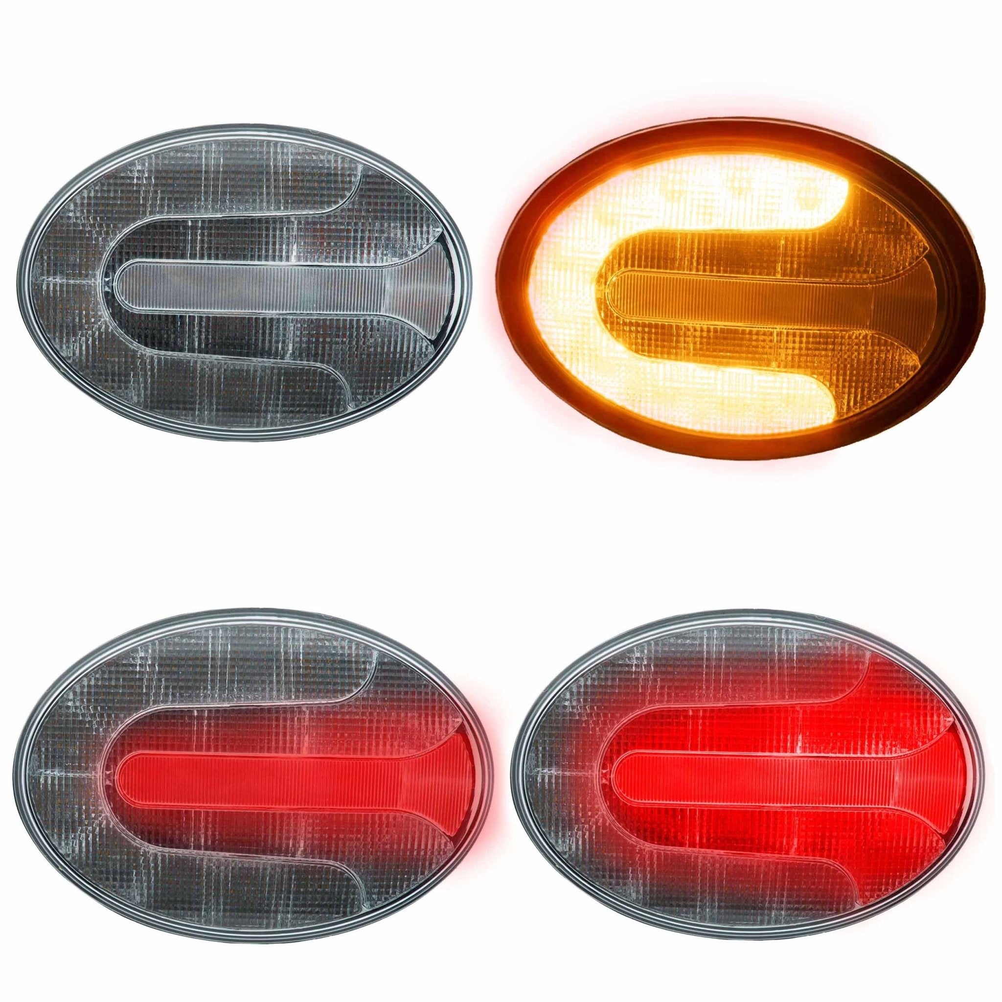 Baklykta – 12–24V DC – 140 × 98 × 46 mm - Carlevel AB - Fordon och delar > Fordonstillbehör