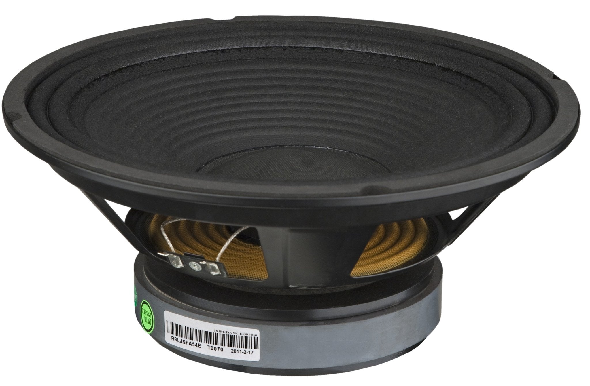 Baselement 10" 200W – Mid/bas med hög känslighet för bilhifi - Carlevel - Baselement