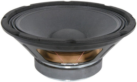 Baselement 10" 300W QTX – Ventilerad magnet 8 Ohm bil PA HiFi – produktbild framifrån | QTX