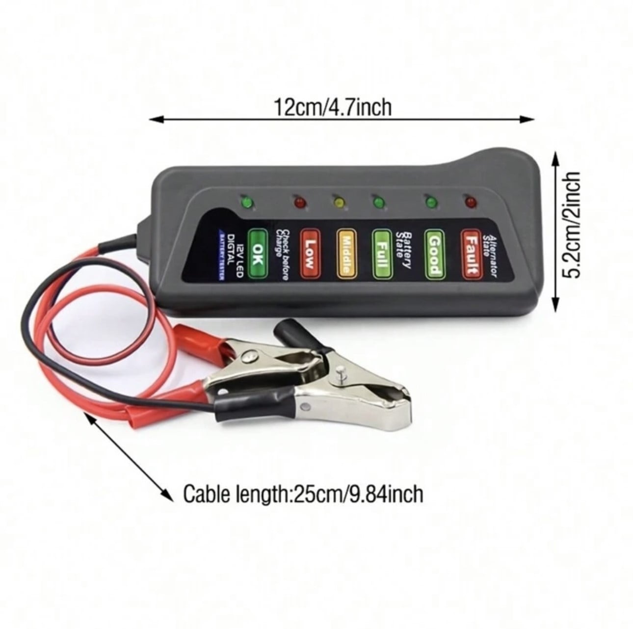 Batteri Diagnosverktyg - Carlevel - 