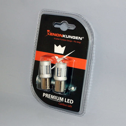 BAU15S – 7057 Led 30smd 12 – 24v Amber - Carlevel AB - Fordon och delar > Fordonsdelar > Belysning