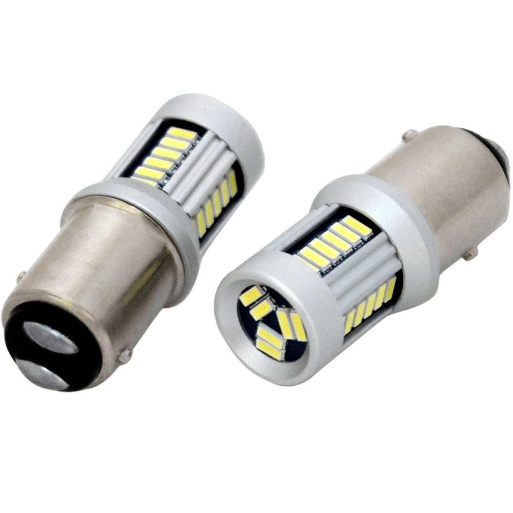 BAY15D – 1157 30SMD 12 – 24V Vit/Vit - Carlevel AB - Fordon och delar > Fordonstillbehör