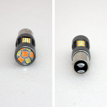 BAY15D – 1157 Switchback Vit/Amber - Carlevel AB - Fordon och delar > Fordonstillbehör