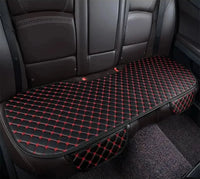 Bilöverdrag för Baksätet med Lång Skyddsmatta – Hudvänligt Material och Guldbroderad Design - Carlevel - 