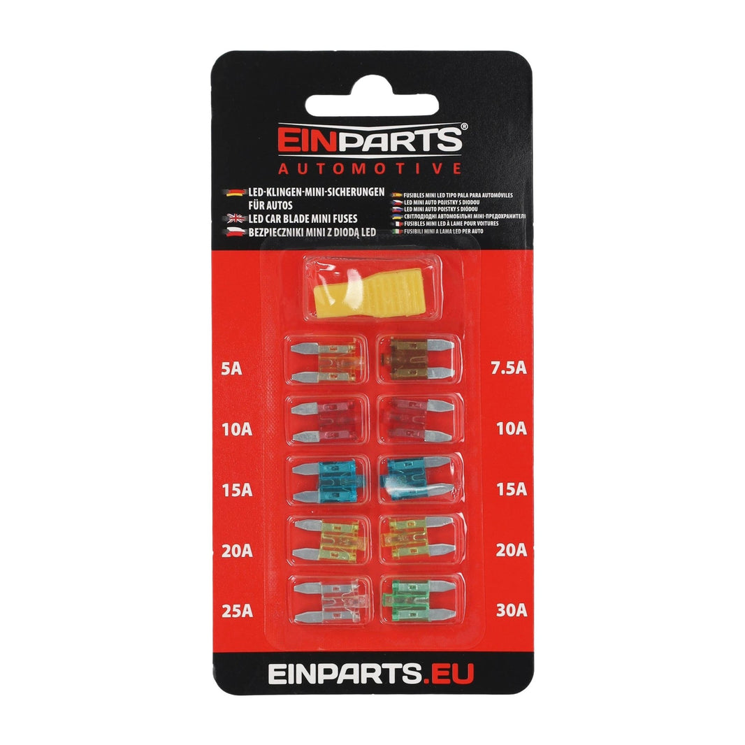 Bilsäkring MINI Automotive Fuses med Led 32V - Carlevel AB - Fordon och delar > Fordonstillbehör