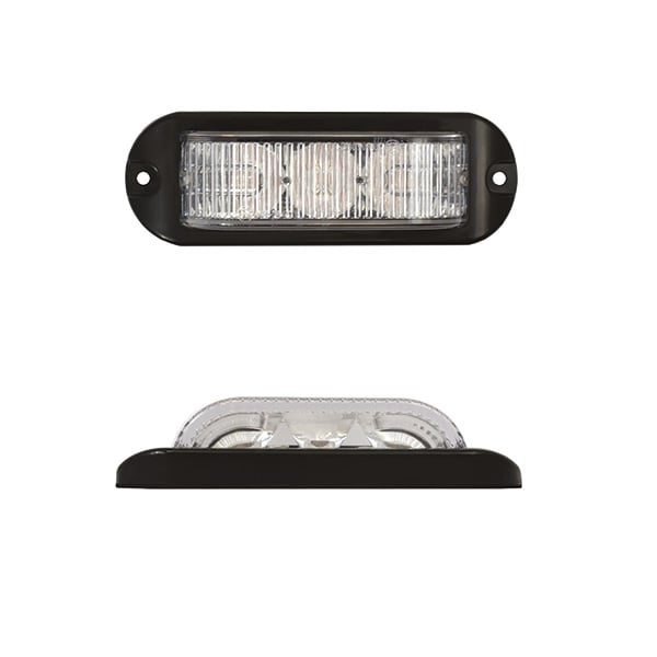 Blixtljus EQ 3LED 180 R10 Röd - Carlevel AB - Fordon och delar > Fordonsdelar > Belysning