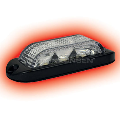 Blixtljus EQ 3LED 180 R10 Röd - Carlevel AB - Fordon och delar > Fordonsdelar > Belysning