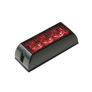 Blixtljus EQ 3LED R10 Röd - Carlevel AB - Fordon och delar > Fordonsdelar > Belysning
