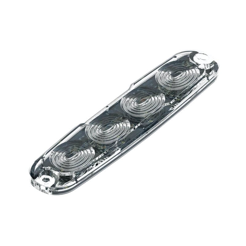 Blixtljus Låg Profil – R10 4LED Blue - Carlevel AB - Fordon och delar > Fordonsdelar > Belysning