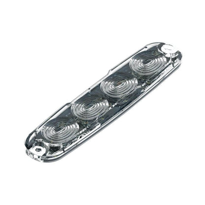 Blixtljus Låg Profil – R10 4LED Blue - Carlevel AB - Fordon och delar > Fordonsdelar > Belysning