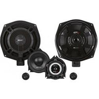 BMW högtalarkit 3 - vägs QM200C V2 – 8" bas + mid + diskant | MB Quart - Carlevel - Bilhögtalare