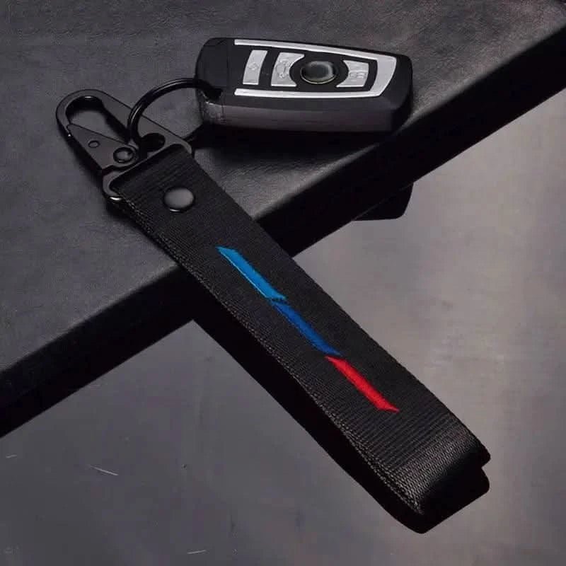 BMW M nyckelring nylon design – Premiumtillbehör - Carlevel AB - Fordon och delar > Fordonstillbehör
