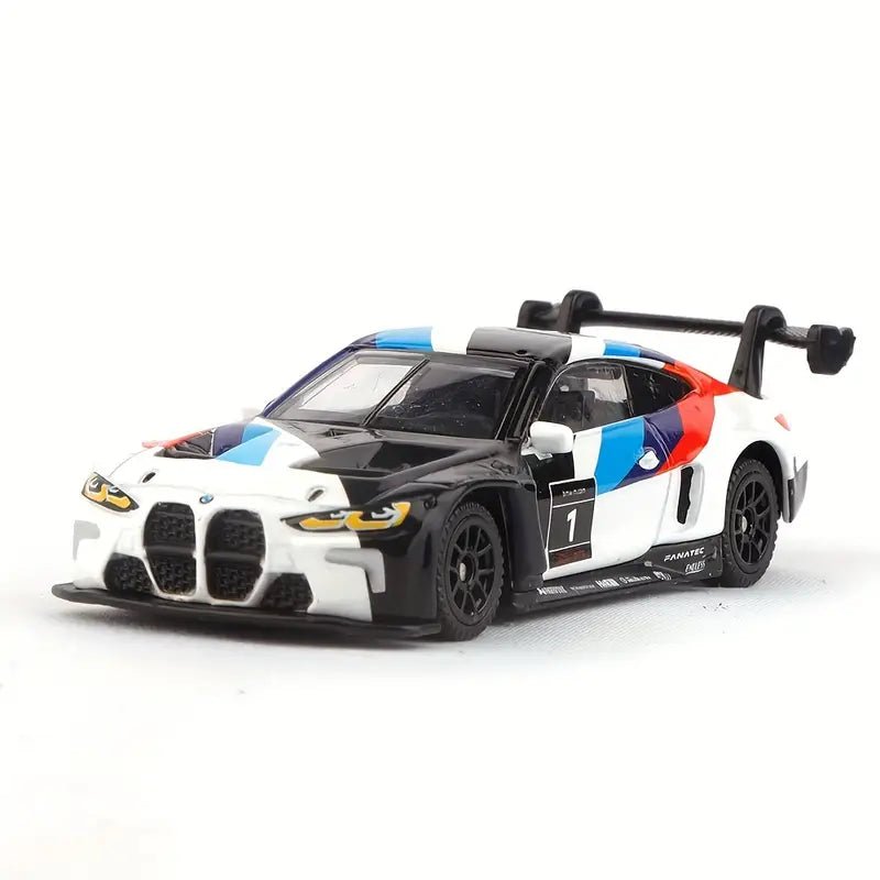 BMW M4 GT3 Bilmodell 1:64 – Realistisk Leksaksbil - Carlevel - 