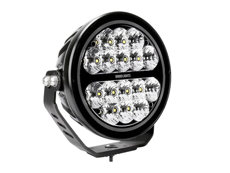 BriodLights Extraljus med posljus 7"/178mm - Carlevel AB - Fordon och delar > Fordonsdelar > Belysning > Extraljus