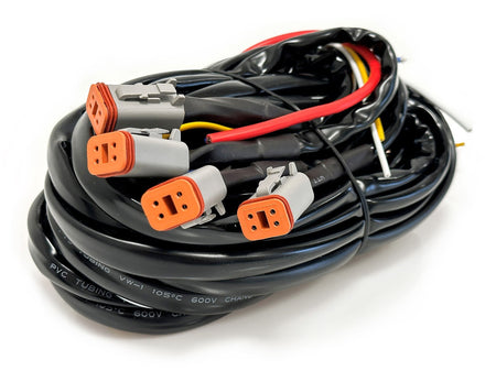 BriodLights kabelsats 4st 4 – Pol. DT 2m 80A relä 60A OZZ - Carlevel AB - Fordon och delar > Fordonsverktyg