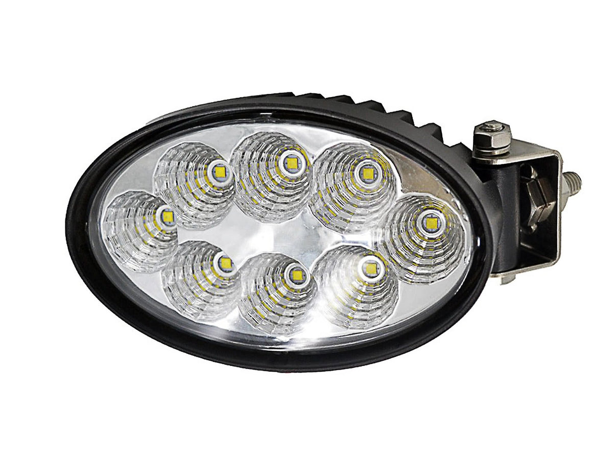 BriodLights LED Arbetsbelysning oval med vridbart sidofäste - Carlevel AB - Fordon och delar > Fordonsdelar > Belysning