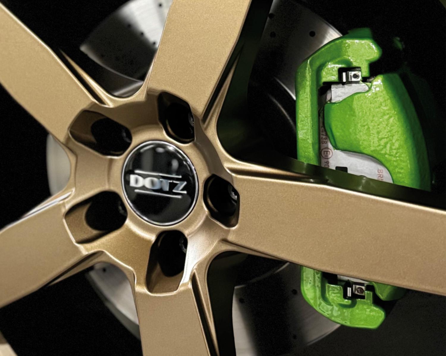 Bromsoksfärg komplett kit Performance Green Metallic – Foliatec - Carlevel AB - Fordon och delar > Fordonstillbehör