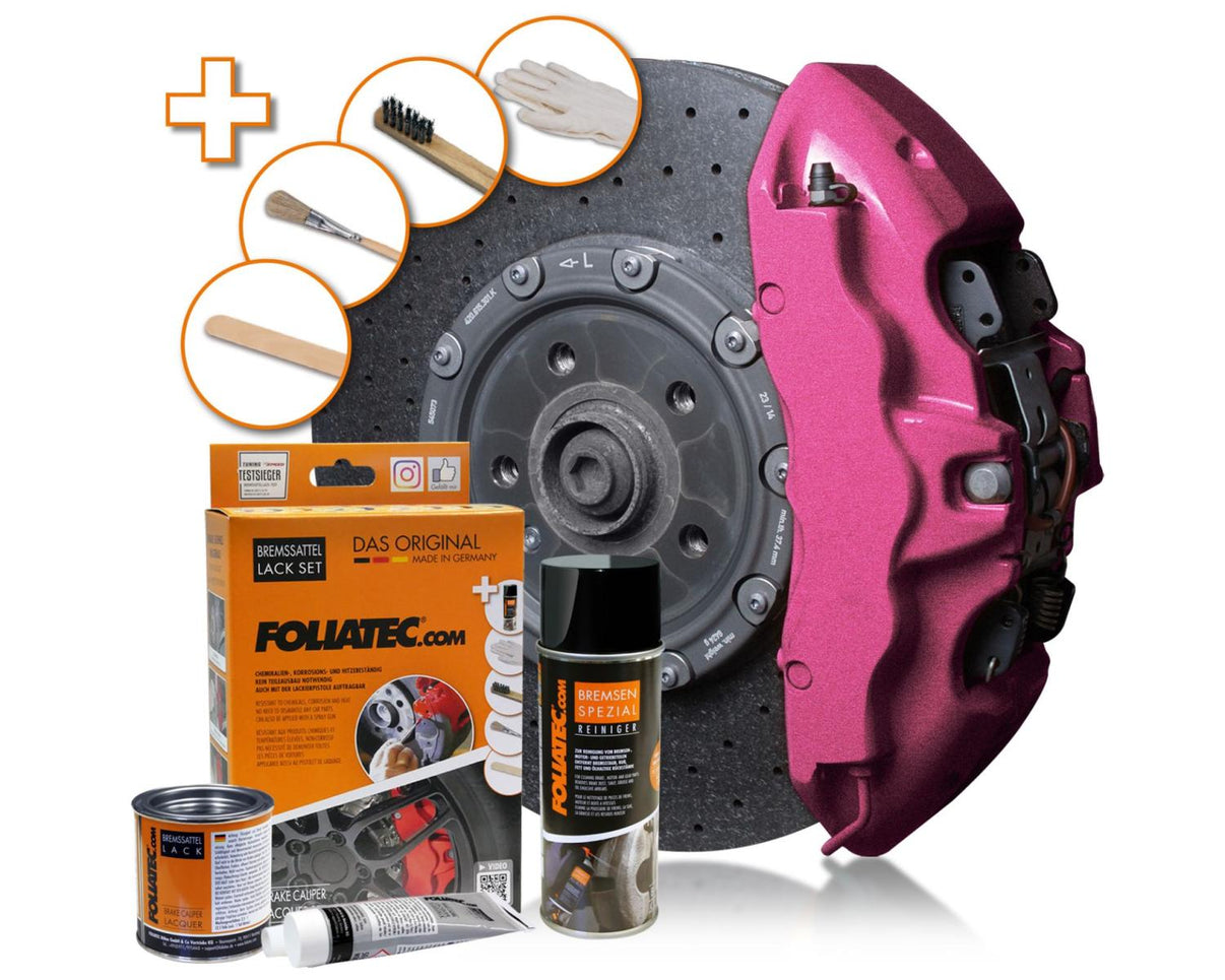 Bromsoksfärg komplett kit – Hot Pink - Carlevel - Bromsoksfärg