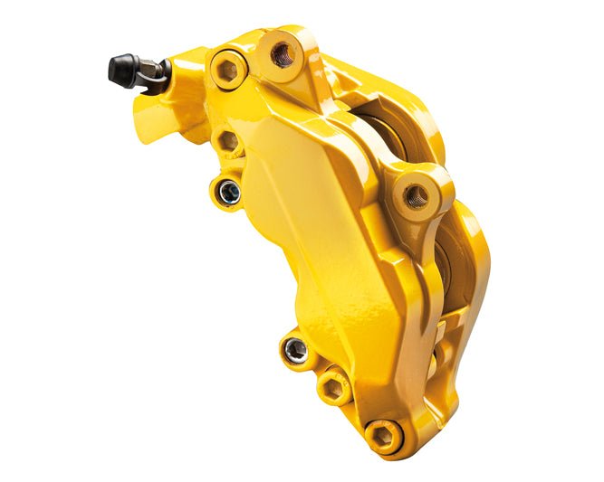 Bromsoksfärg komplett kit – performance yellow - Carlevel - Bromsoksfärg